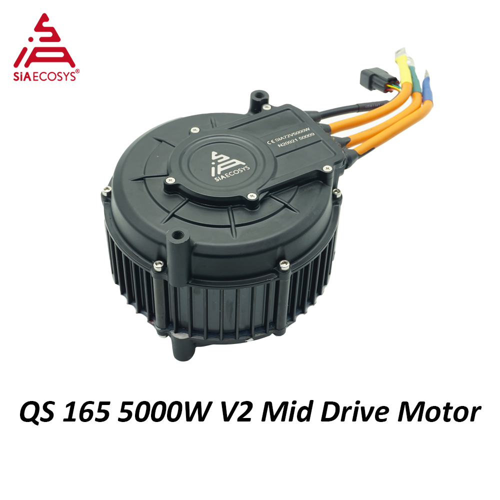 QSMOTOR QS165 V2 5000W 72V 35H – обзор и цена Fardriver Nd72850 Controller