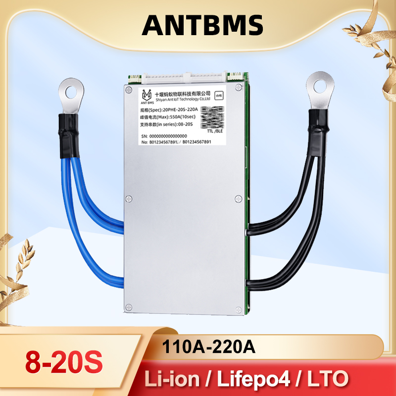 ANT Smart BMS 8S-20S с Wi-Fi и – обзор и цена Smart Bms 24S 200A Bluetooth Lifepo4