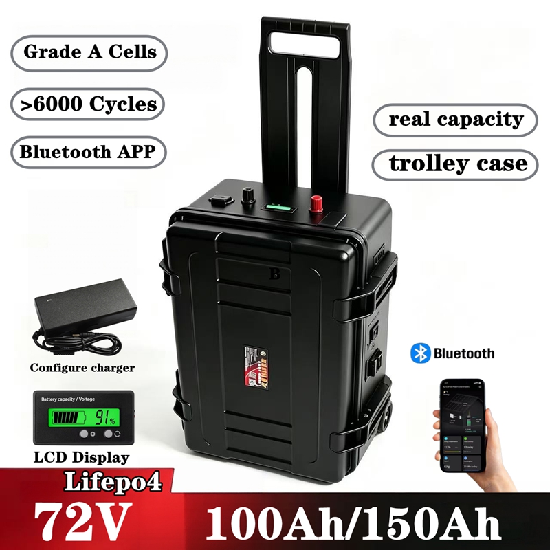 Водонепроницаемый литий-ионный – обзор и цена Lifepo4 72V 100Ah Battery Pack Ev